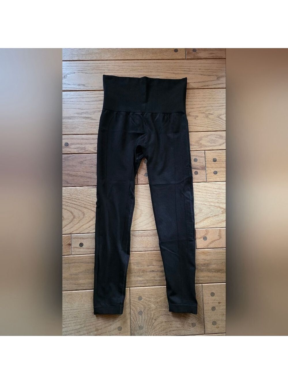 Homma Black High Waisted Compression Leggings NWOT
